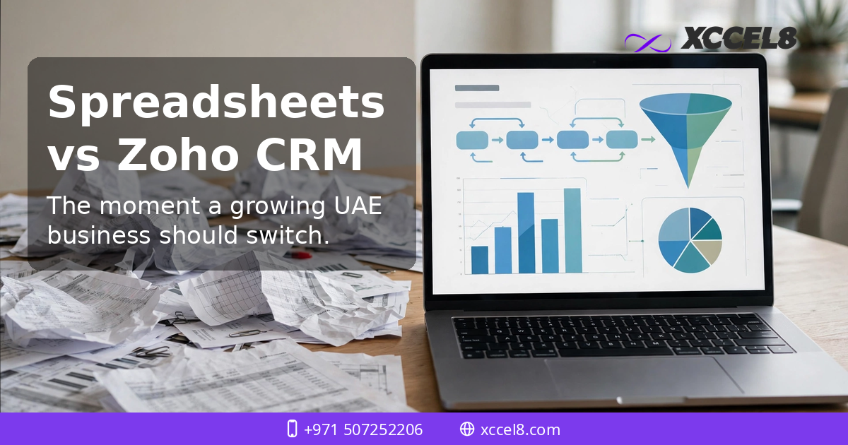 Spreadsheets vs Zoho CRM: when a UAE business should make the switch