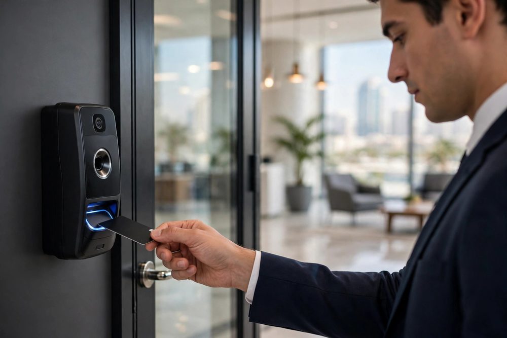 Face recognition access terminal