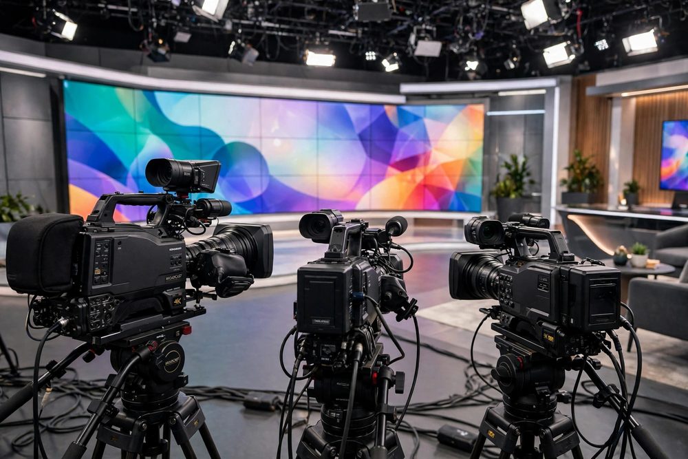 Television broadcast studio